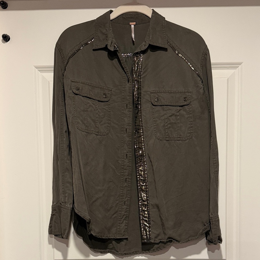 Free People button down XS